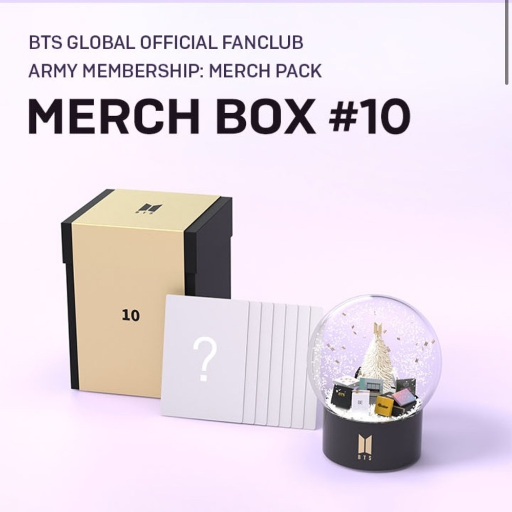 BTS ARMY Merch Box #10 – Complete Set | Never Used, Never Displayed
